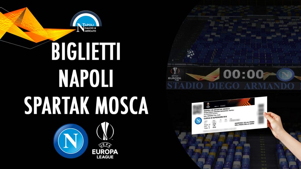 biglietti napoli spartak mosca prezzi europa league