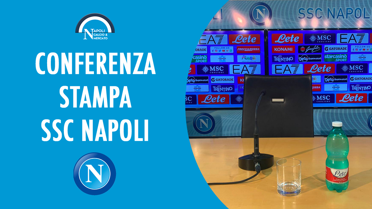 conferenza stampa ssc napoli calcio diretta video intervista dichiarazioni conferenze