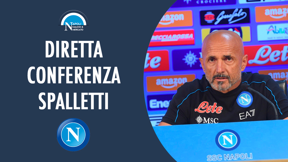 diretta conferenza stampa spalletti napoli calcio interviste dichiarazioni conferenze