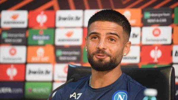 Lorenzo Insigne in conferenza stampa