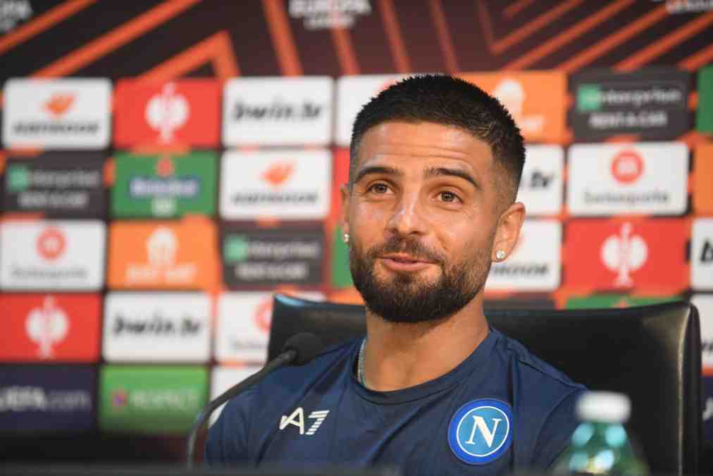 Lorenzo Insigne in conferenza stampa