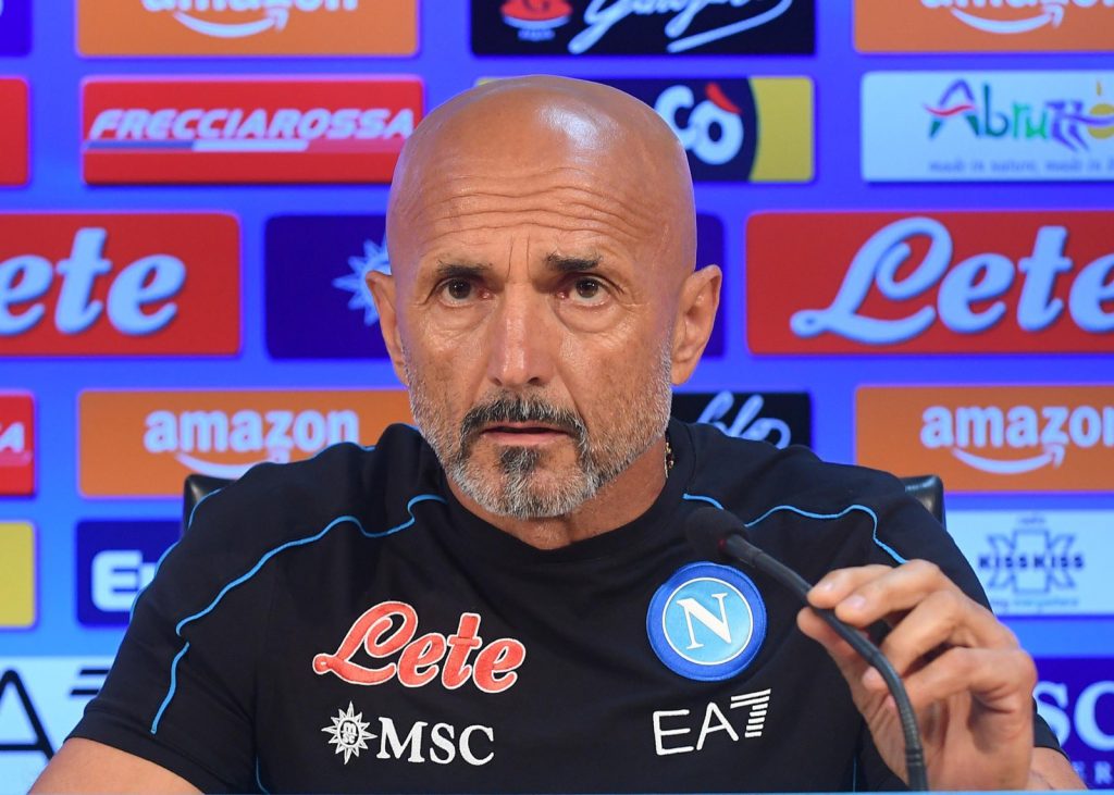 luciano spalletti conferenza stampa ssc napoli calcio