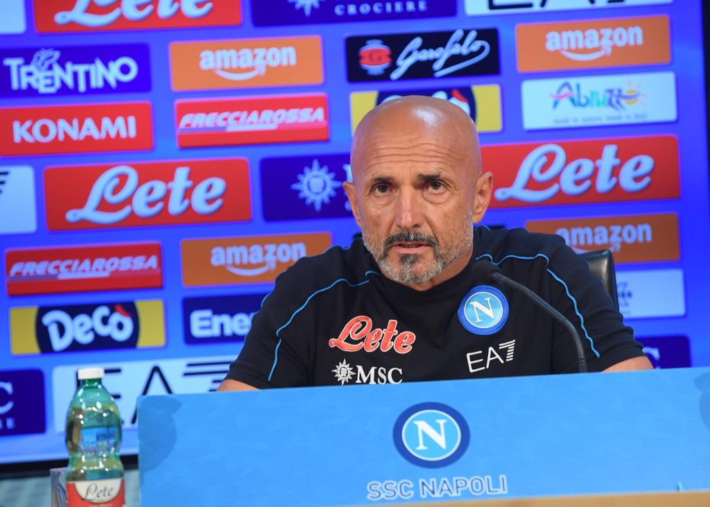 spalletti conferenza stampa ssc napoli calcio