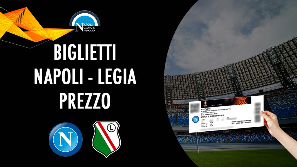 biglietti napoli legia varsavia prezzo europa league ticketone stadio maradona curva distinti tribuna