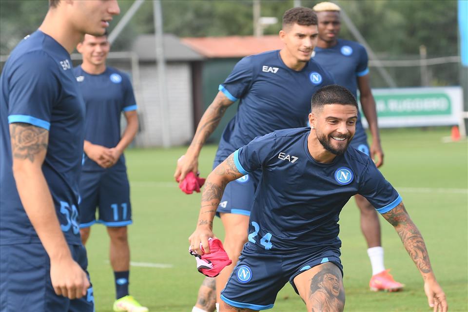 Allenamento SSC Napoli, quando si gioca Juventus - Napoli