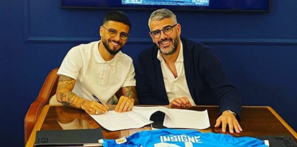 Lorenzo Insigne e Vincenzo Pisacane, nazionali Napoli