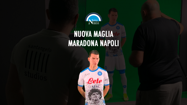 nuova maglia maradona napoli ea7 diego sscnapoli calcio napoli24
