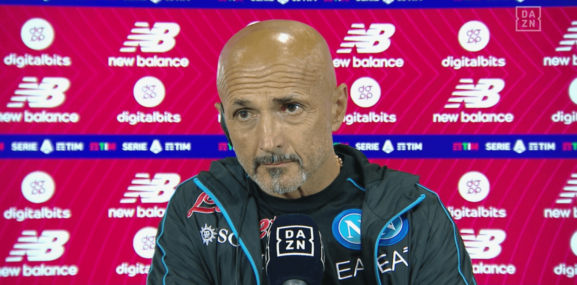 spalletti roma napoli intervista dazn