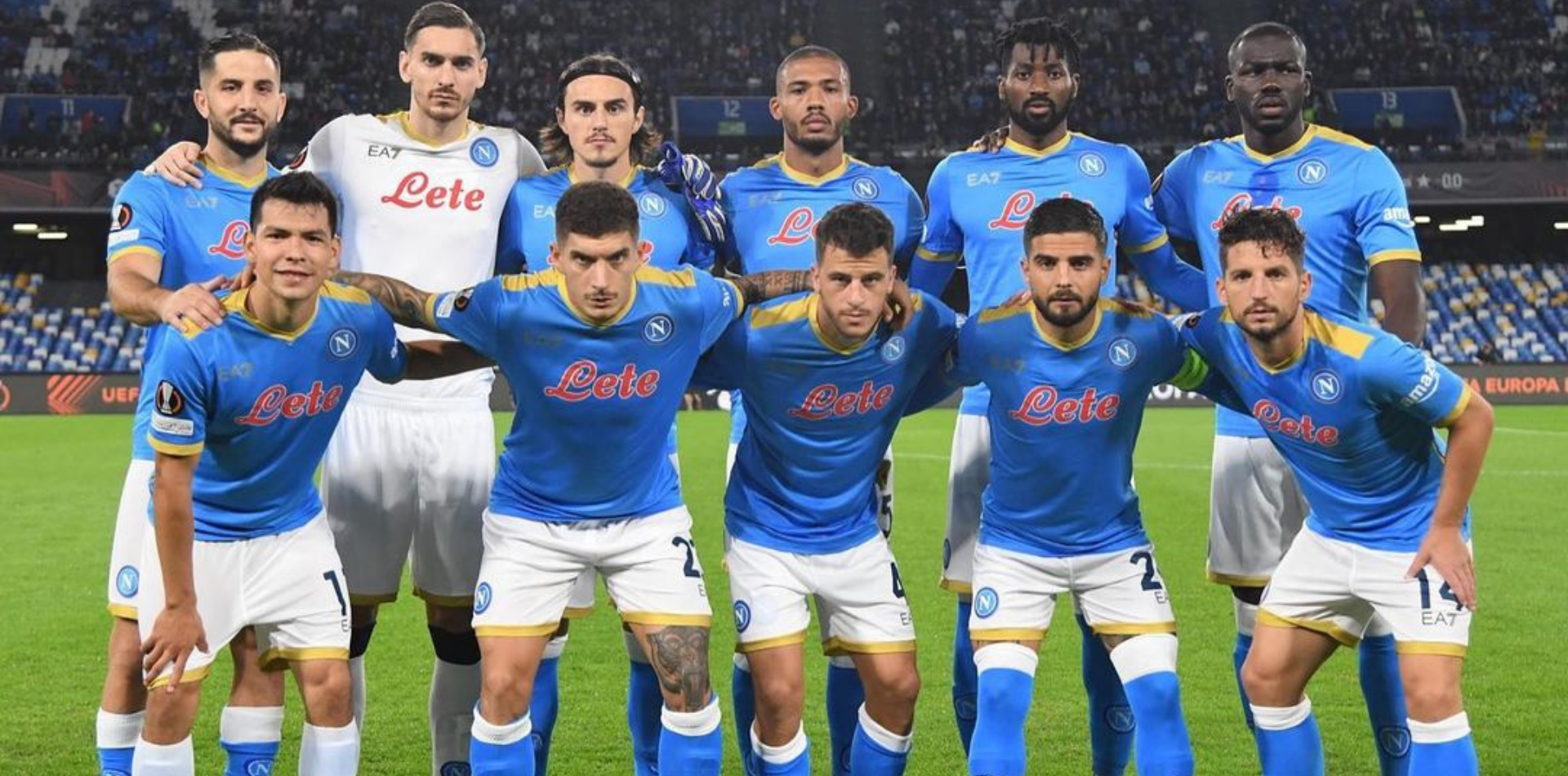 Probabili formazioni Napoli Lazio