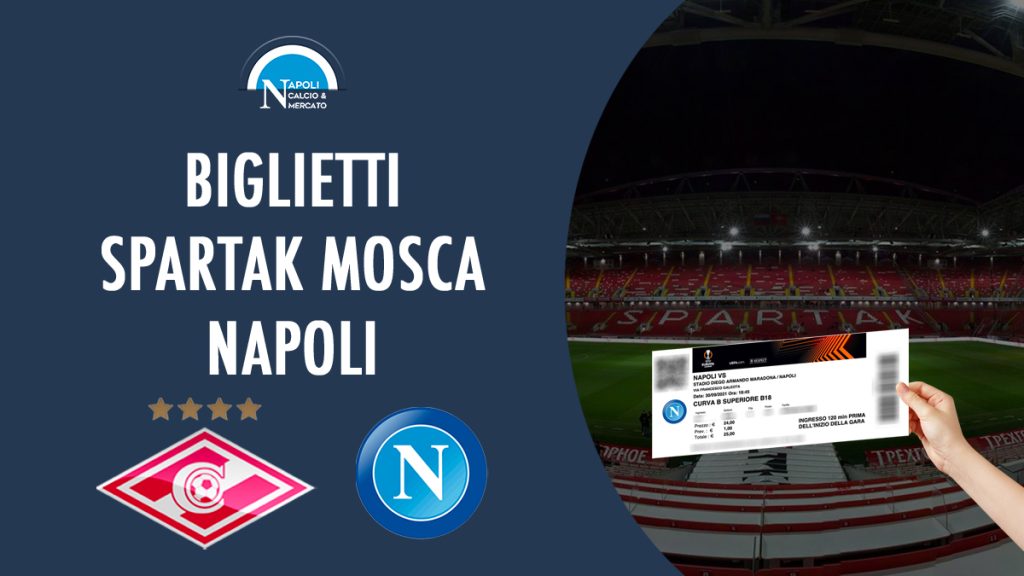 biglietti spartak mosca napoli settore ospiti trasferta prezzo