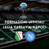 legia varsavia-napoli formazioni ufficiali formazione ufficiale europa league spalletti turnover legia napoli legia napoli