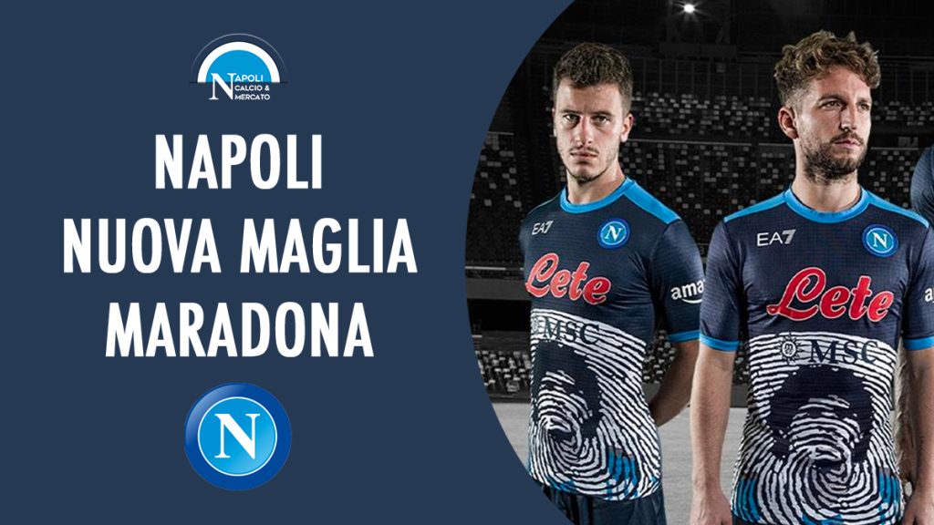 napoli nuova maglia maradona ea7 verona inter lazio cerimonia memoria diego