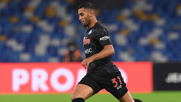 Ghoulam in azione con la maglia del Napoli