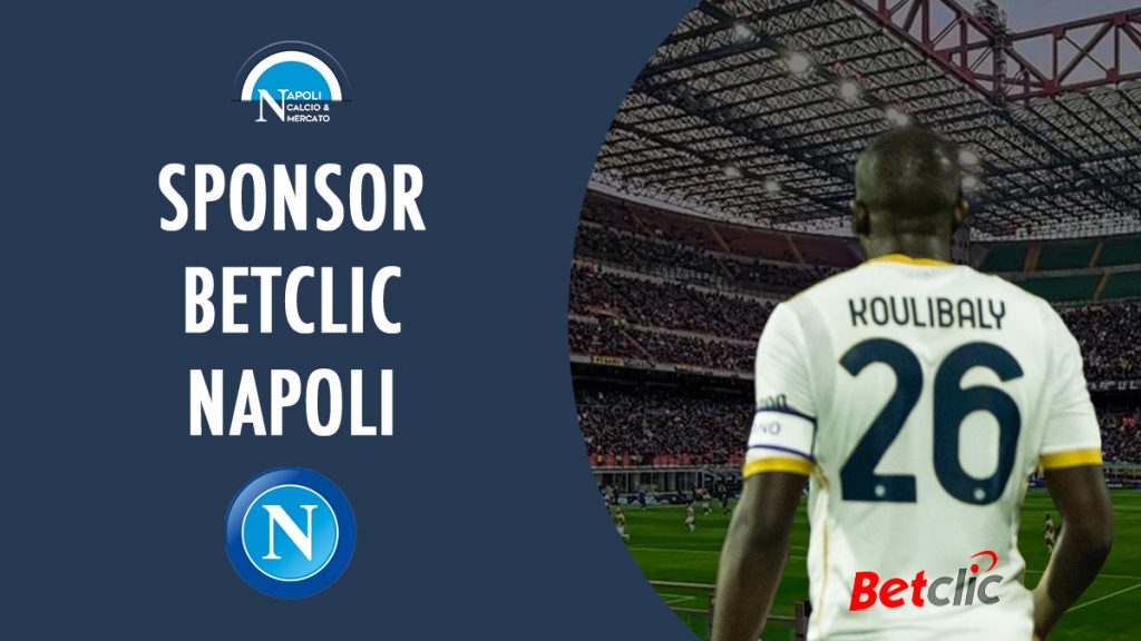 nuovo sponsor betclic napoli maglia ea7 sscnapoli