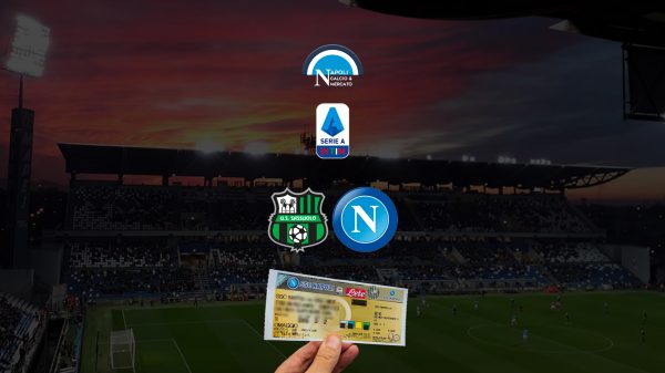 sassuolo napoli biglietti settore ospiti prezzo trasferta mapei stadium