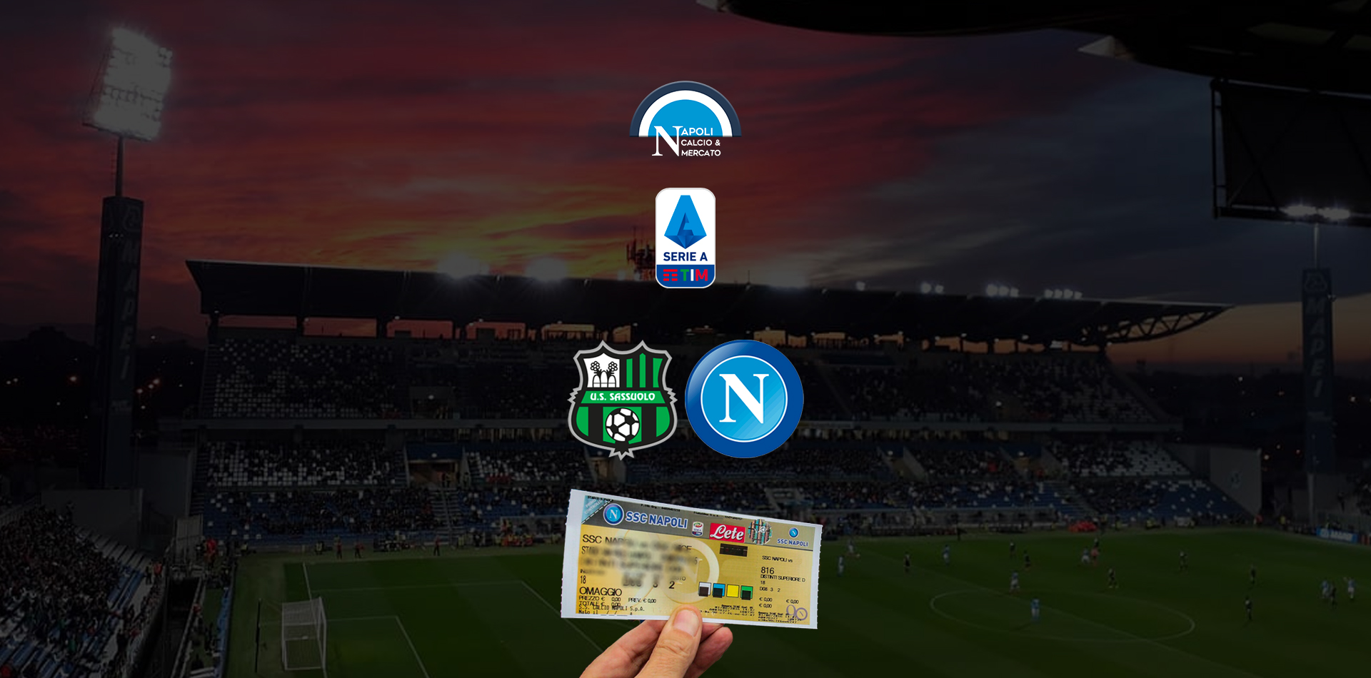 sassuolo napoli biglietti settore ospiti prezzo trasferta mapei stadium