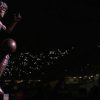 La statua di Maradona allo stadio di Napoli