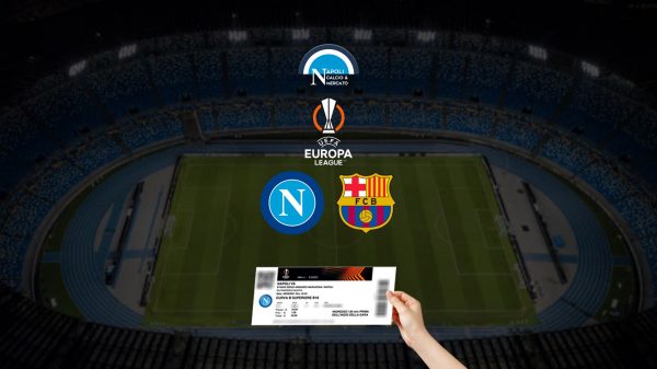 biglietti napoli barcellona stadio maradona prezzi curva a b distinti tribuna europa league