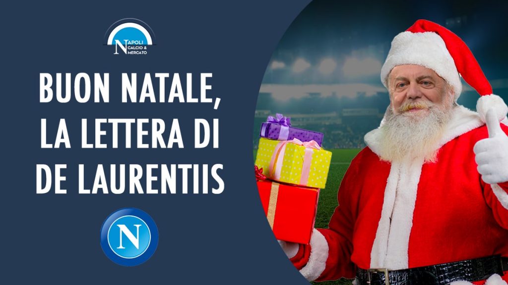 buon natale napoli calcio lettera de laurentiis