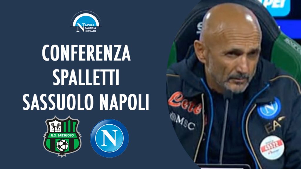 conferenza spalletti sassuolo napoli video