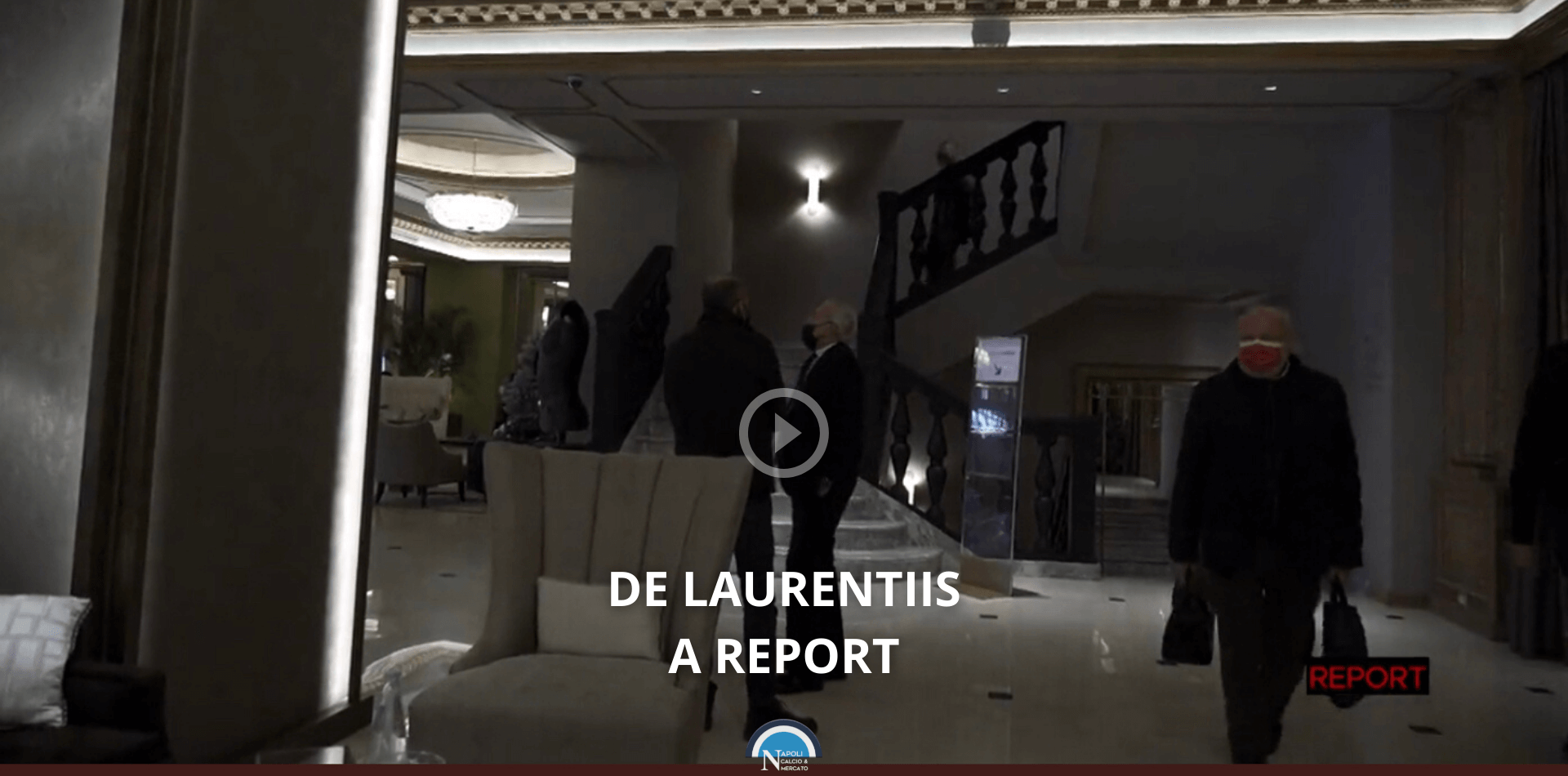 de laurentiis a report intervista