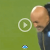 esultanza spalletti corsa napoli leicester