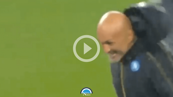 esultanza spalletti corsa napoli leicester