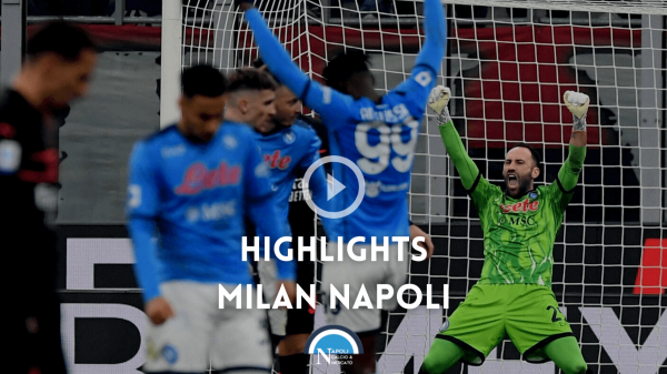 highlights milan napoli