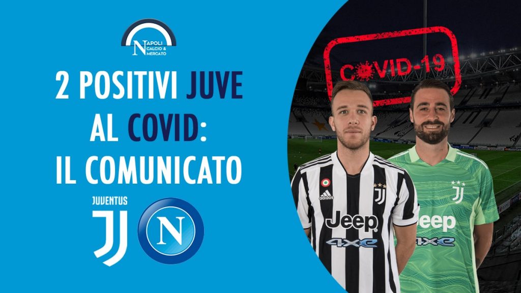 juve 2 positivi covid verso juventus napoli arthur pinsoglio