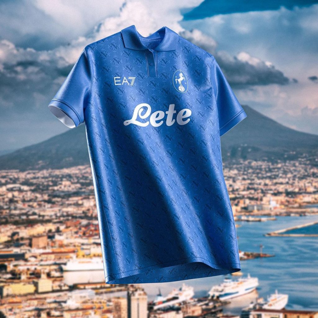 maglia napoli con cavallo