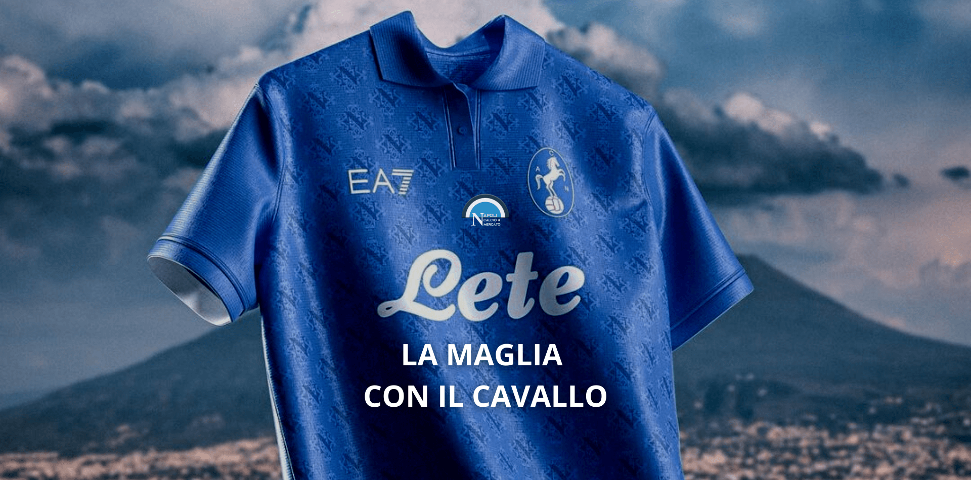 maglia napoli con cavallo