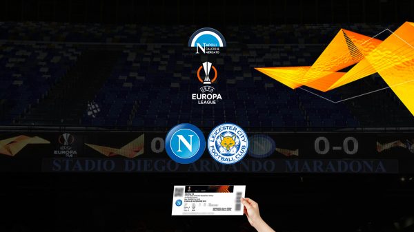 napoli leicester biglietti prezzi europa league stadio maradona curva b distinti curve a tribuna