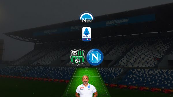 sassuolo napoli formazioni ufficiali spalletti dionisi formazione ufficiale sscnapoli serie a undici iniziale