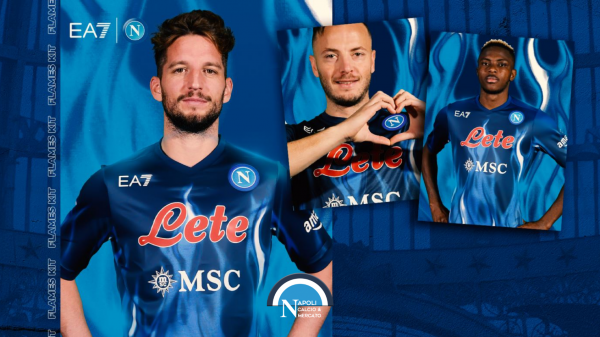 Nuova maglia Napoli EA7 Flames prezzo e dove acquistare