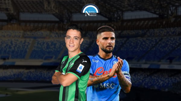 calciomercato napoli giacomo raspadori sassuolo sostituto insigne