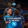 classifica marcatori napoli all time storia mertens insigne hamsik maradona record miglior marcatore