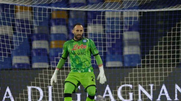 david ospina infortunio napoli fiorentina coppa italia