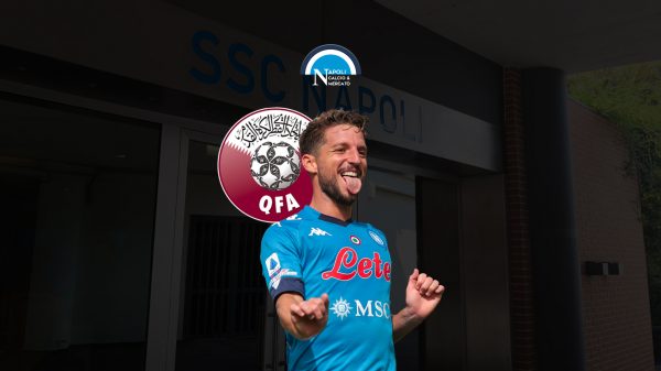 dries mertens addio napoli offerta faraonica qatar calcio mercato