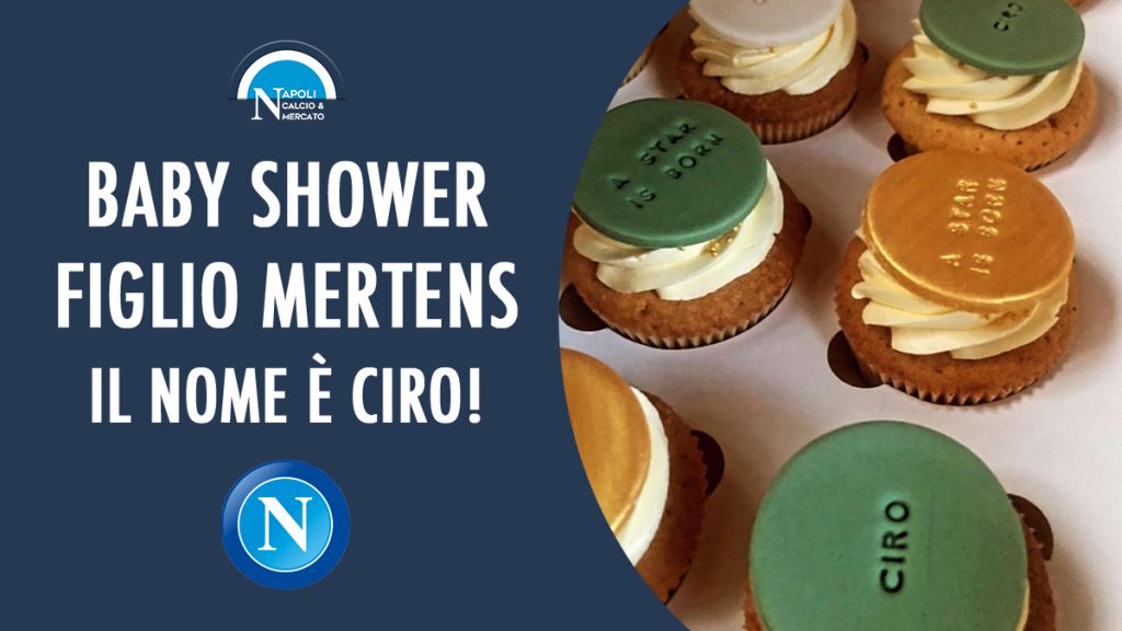 figlio dries mertens ciro baby shower macarons