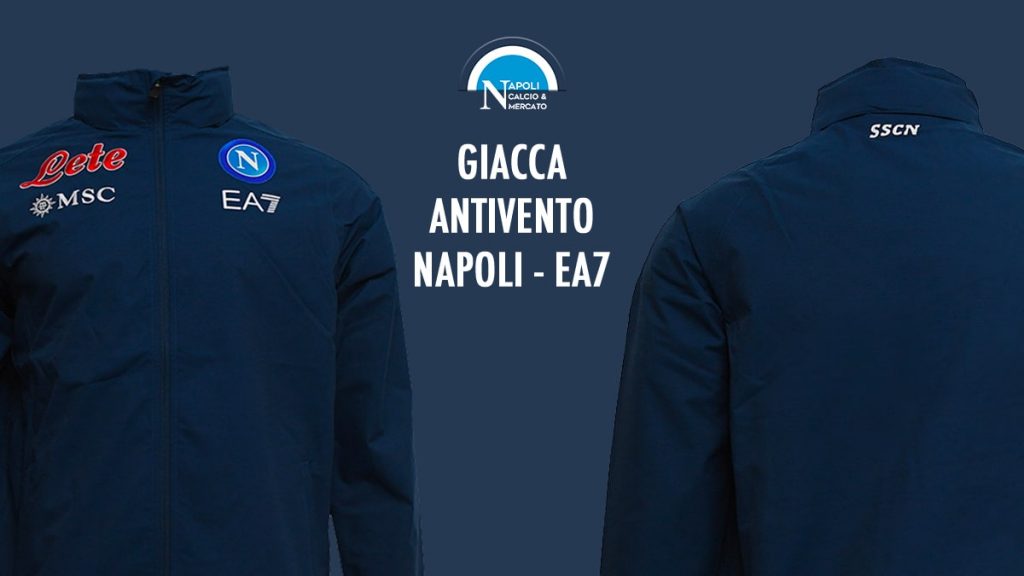 giacca antivento ssc napoli ea7 prezzo dove acquistare amazone store