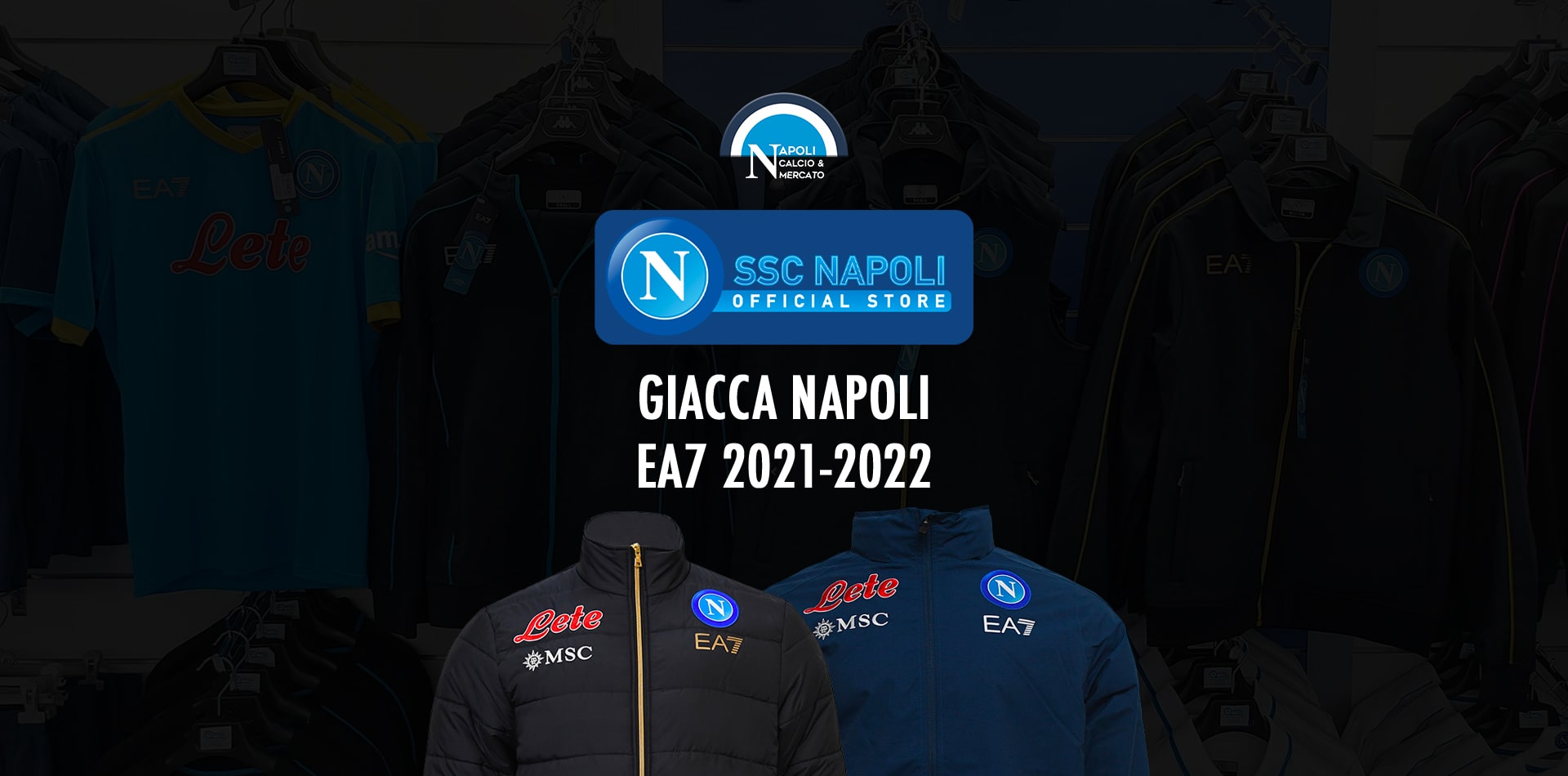 giacca napoli ea7 2021 2022 prezzo dove acquistare modelli