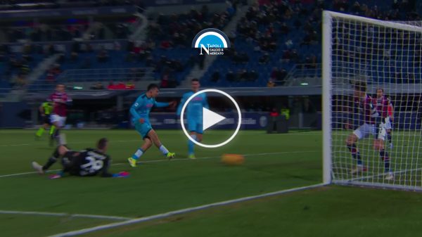 highlights bologna napoli gol lozano doppietta rete video sintesi 0-2