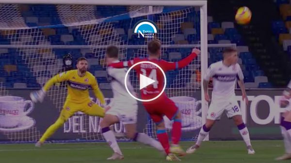 highlights napoli fiorentina coppa italia 2 5 gol mertens petagna video