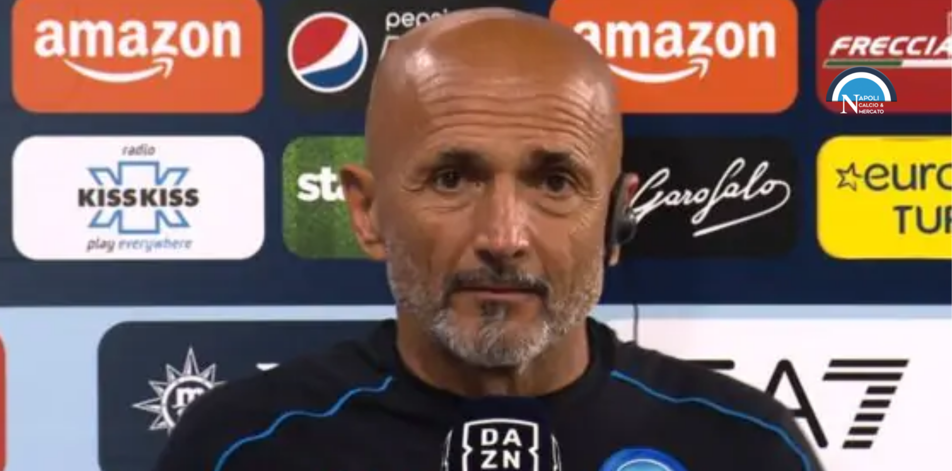 intervista spalletti a dazn napoli monza