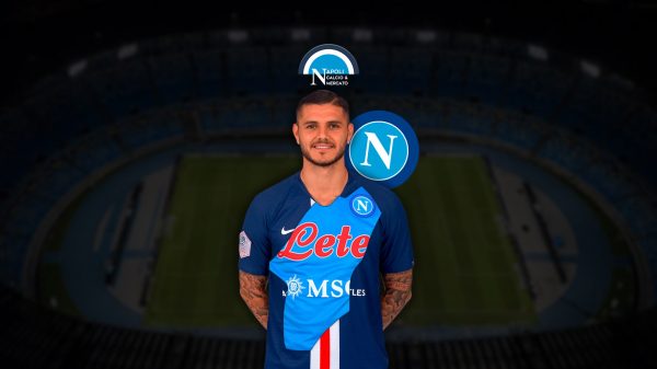 mauro icardi napoli clamoroso retroscena agente de laurentiis