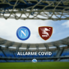 napoli salernitana rischio rinvio