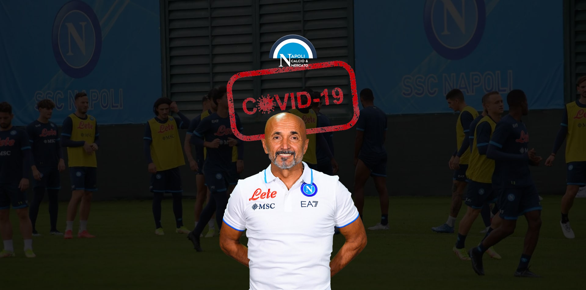 napoli spalletti positivo covid asintomatico isolato verso juve napoli sscnapoli calcio napoli24