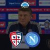 cagliari napoli mazzarri in conferenza dichiarazioni