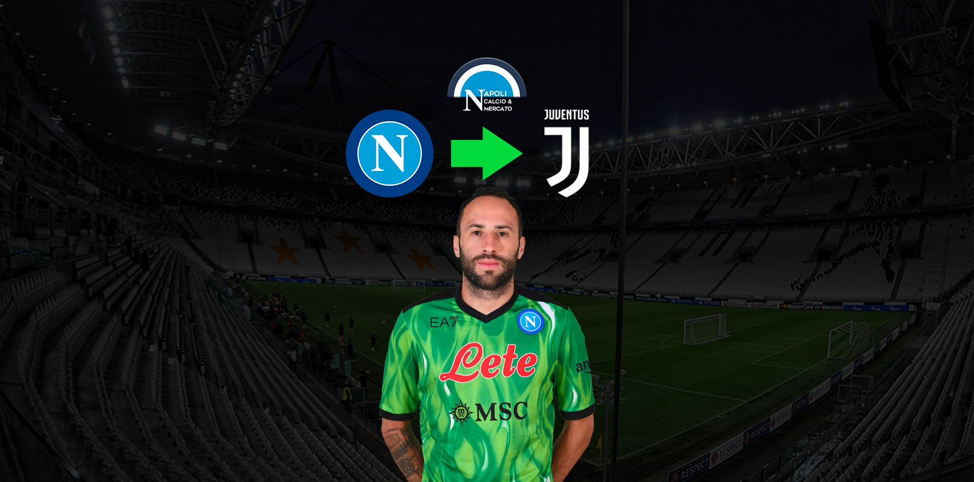 calcio mercato david ospina juve juventus napoli gratis parametro zero offerta