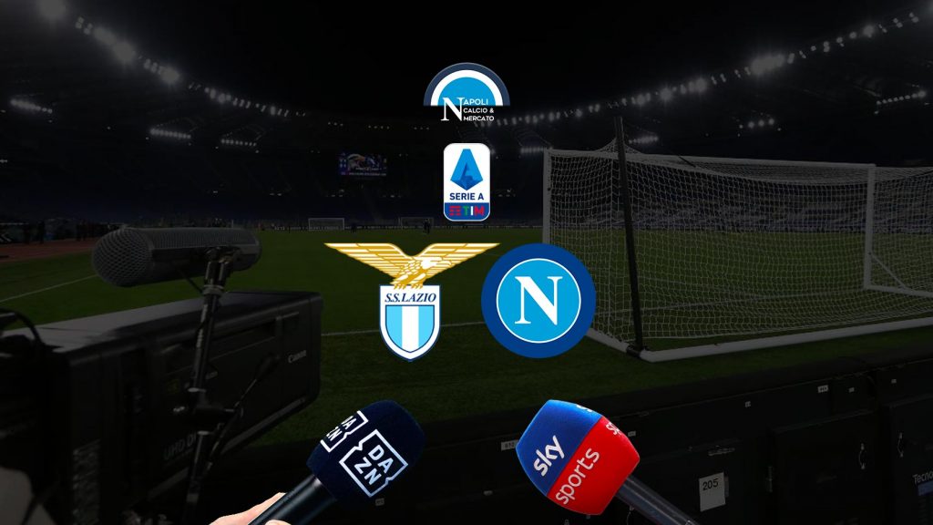 dove vedere lazio napoli dove vederla sky dazn streaming tv